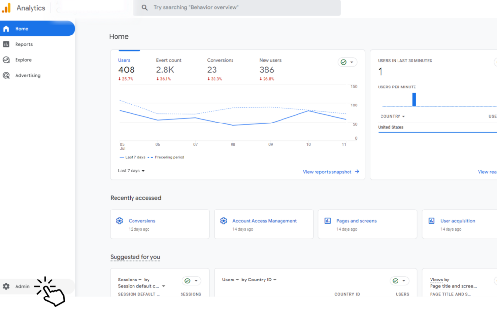 How to Grant Access to Your  Google Analytics Account
