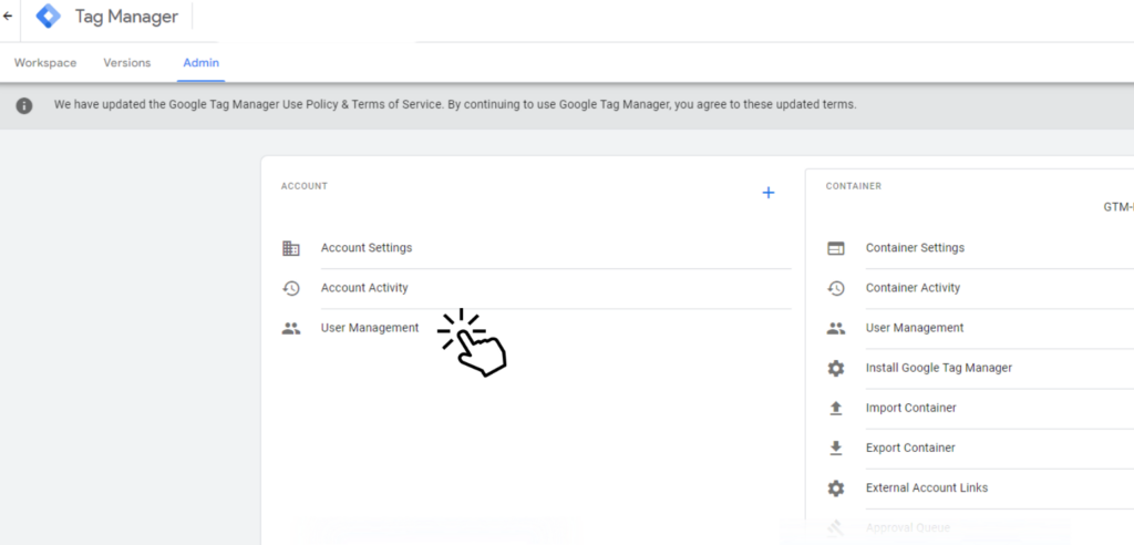 How to Grant Access to Your Goggle Tag Manager Account